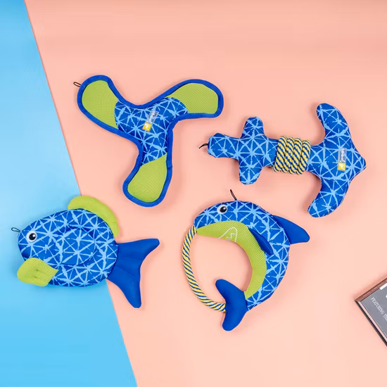 Großhandel mit hochwertigem Plüsch-Sortiment, tolles Set für schwimmende Spielzeuge für Hunde