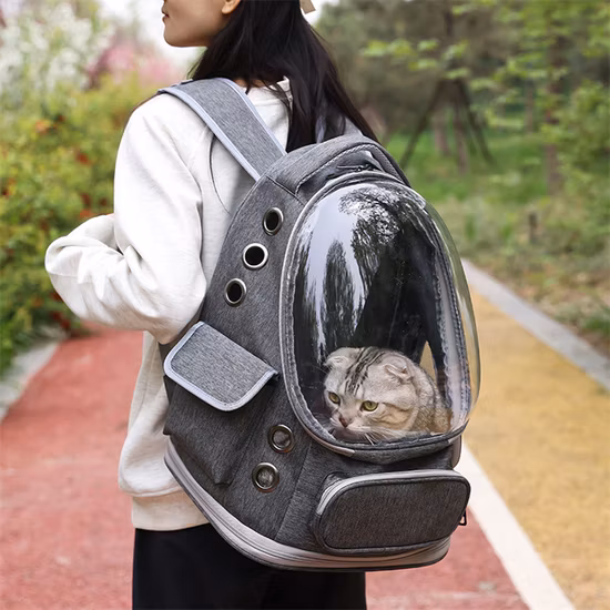 Pet Backpack Bag Breathable Carrier Cat Dog Travel Stroller Cages