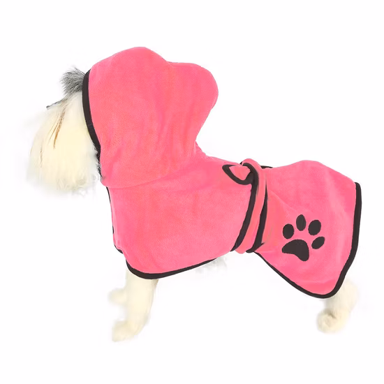 Hochwertiges, superabsorbierendes, weiches Handtuch, Bademantel, Hunde- und Katzenbademantel, Pflegeprodukt für Haustiere, Mokofuwa