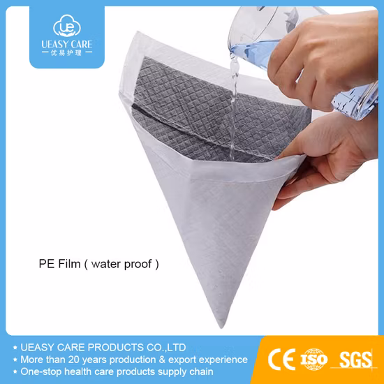 Factory Custom Welpen-Trainingsmatte mit hochabsorbierender Hunde-Haustier-Pipi-Matte, Haustier-Wickelunterlage, saugfähige Einweg-Wickelunterlage, Baby-Unterlage, 60 x 45 cm, 60 x 60 cm, 60 x 90 cm