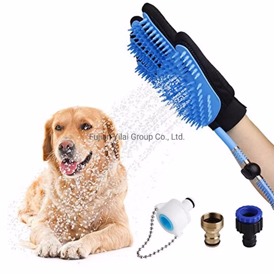 Haustierprodukte, Dusch-/Massagehandschuhe, Silikon, Wasch- und Reinigungsbürsten für Katzen und Hunde