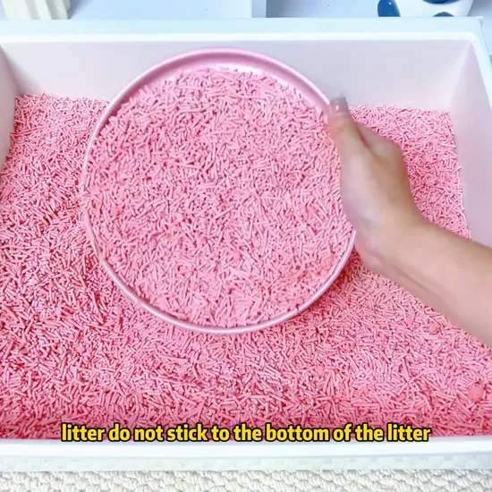 Katzentoilettenreinigung, Haustierprodukte aus Tofu-Katzenstreu